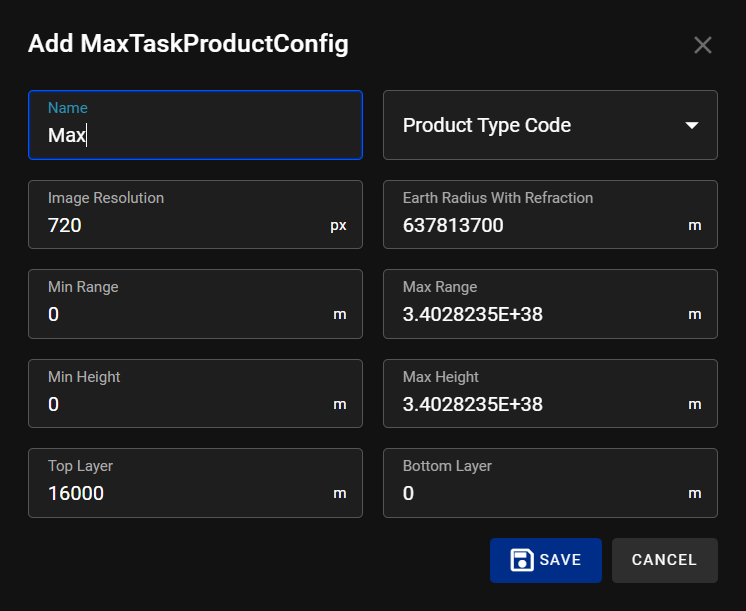 Add Max Task Configure