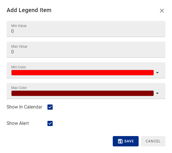 Add Legend Items